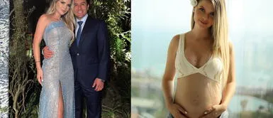 Brunella Horna cumple 6 años con su esposo Richard Acuña. Brunella Horna y Richard Acuña celebran 6 años con detalle lujoso
