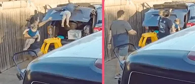¡Quería volar! Bebé juega con la puerta trasera de un auto y termina colgado tras abrir la maletera: “Un padre tranquilo” ¡Quería volar! Bebé juega con la puerta trasera de un auto y termina colgado tras abrir la maletera: “Un padre tranquilo”