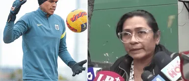 La madre de Ángelo Campos lo defiende ante denuncia. Contundente defensa de la madre de Ángelo Campos: "No ha sido agresión"