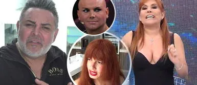 Magaly Medina, Andrés Hurtado, 'La Uchulú' y 'Cacho' Magaly Medina condena la falta de respeto a ‘La Uchulú’ por parte de Andrés Hurtado y 'Cacho'