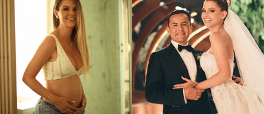 Brunella Horna sorprende con vestido ceñido para celebrar su aniversario con su esposo. Brunella Horna celebra su sexto aniversario con Richard Acuña con un look ceñido que resaltó su pancita
