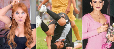 Magaly Medina le recuerdo ampay a Miyashiro. Magaly se burla de 'Once Machos' y envía 'chiquita' a Aldo Miyashiro: “El líder ha sido gratamente adornado”