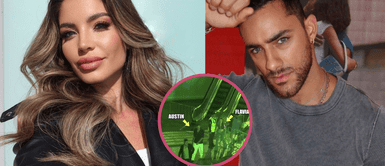 Austin Palao y Flavia Laos van juntos a fiesta 'Cochinola' ¿Austin Palao y Flavia Laos se pelearon en ‘Cochinola’ y terminaron la noche separados?