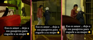 Chofer de bus dejó a todos sus pasajeros a bordo esperando para suplicarle a su esposa Chofer de bus dejó a todos sus pasajeros a bordo esperando para suplicarle a su esposa: "Solo quiero estar contigo"