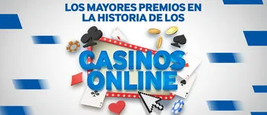 Juegos online. Los 5 premios más altos en el casino online