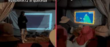 Joven dobla películas en quechua para proyectarlas en comunidad de Cusco Joven dobla películas en quechua para proyectarlas en comunidad de Cusco: “Maravilloso”