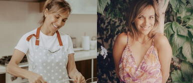 Milene Vásquez en traje sastre sexy Milene Vázquez se apodera de la portada de la revista Cosas con audaz traje sastre naranja