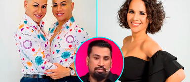 Erika Villalobos está rehaciendo su vida con Erik Zapata Hermanos Paletazo felicitan a Erika Villalobos por nuevo galán y tiran al suelo a Aldo Miyashiro: "Cambio moco por baba"