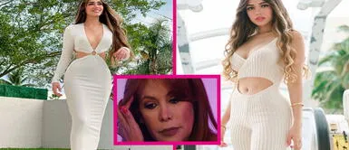 Mayra Goñi le hizo fuchi a Magaly Medina Mayra Goñi rechaza a Magaly Medina y se niega a hablar sobre cómo mantiene una vida lujosa en USA