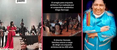 Madeleine Gutiérrez, la hija de Tongo rinde homenaje a su padre con 'La Pituca' versión sinfónica Madeleine Gutiérrez, la hija de Tongo rinde homenaje a su padre con 'La Pituca' versión sinfónica: "El cielo llora"