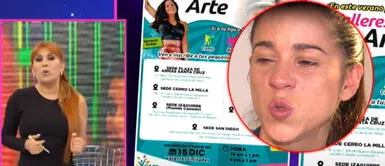 Magaly Medina deja como pinocha a Vanessa Terkes Magaly Medina deja como mentirosa a Vanessa Terkes tras asegurar que nunca dictó clases en SMP