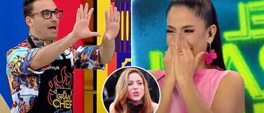 Santi Lesmes confunde a Nelly Rossinelli con Shakira en El Gran Chef Famosos. Santi Lesmes deja en 'shock' tras confundir a Nelly Rossinelli con Shakira en El Gran Chef Famosos