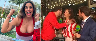 Larissa Riquelme sorprendió a los panelistas de 'Al Angulo' Larissa Riquelme puso nervioso a los panelistas de 'Al Ángulo' y Jefferson Farfán los 'trolea': "¿Se hacen los coju*** no?"