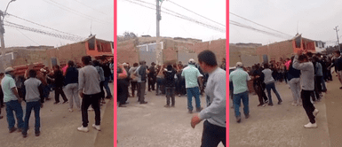 Despiden a su ser querido cargando féretro en hombros mientras bailaban, pero todo sale mal Despiden a su ser querido cargando féretro en hombros mientras bailaban, pero todo sale mal: "Casi lo matan"