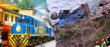 Fuerte accidente sucedió en horas de la madrugada. Machu Picchu: descarrilamiento de tren dejó 1 muerto y 2 heridos