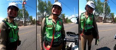 Policía peruana se hace viral en TikTok por su buen trato con turista: "Así deberían de ser todos" Policía peruana se hace viral en TikTok por su buen trato con turista: "Así deberían de ser todos"
