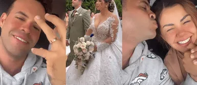 Kevin Salas enamoró con su mensaje en su primer día de casado Kevin Salas presume su nuevo estado civil y se luce con Estrella Torres: “Casado con la mujer más maravillosa del universo”
