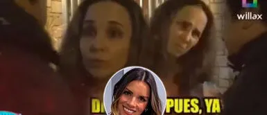 Érika Villalobos molesta con reportero La explosiva reacción de Érika Villalobos al ser consultada por la grave denuncia de Fiorella Retiz contra Miyashiro