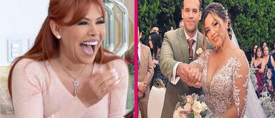 Magaly Medina y los crueles comentarios que hizo en contra de Estrella Torres Magaly Medina arruina el matrimonio entre Estrella Torres y Kevin Salas: "La boda ha salido del trabajo de ella"