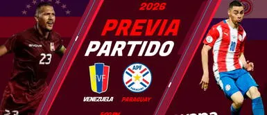 Venezuela vs. Paraguay en vivo hoy: canales para ver el partido ONLINE y Gratis por las Eliminatorias 2026 Venezuela vs. Paraguay en vivo hoy: canales para ver el partido ONLINE y Gratis por las Eliminatorias 2026