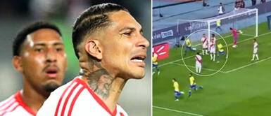 Paolo Guerrero evidencia su molestia contra Ruidíaz por un impensado error que generó la victoria de Brasil Paolo Guerrero evidencia su molestia contra Ruidíaz por un impensado error que generó la victoria de Brasil