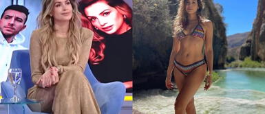 Milett Figueroa da la hora en la televisión argetina Milett Figueroa da la hora en la televisión argentina con impecable look 'black and white'