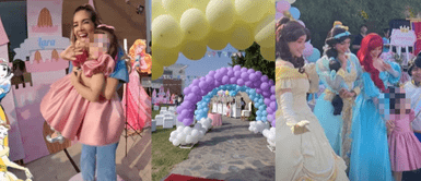Korina celebra el cumpleaños de su hija de forma espectacular Korina Rivadeneira tira la casa por la ventana con espectacular fiesta de princesas para celebrar el cumpleaños de su hija con Mario Hart