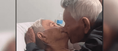 Anciano se despide de su esposa tras 73 años de matrimonio Anciano se despide de su esposa en su lecho de muerte tras 73 años de matrimonio: "Nos vemos allá"