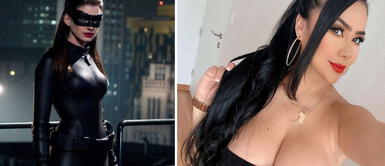 Pilar Gasca desatapa pasiones con sensual enterizo de cuero al estilo de Gatubela Pilar Gasca destapa pasiones con sensual enterizo de cuero al estilo Gatubela