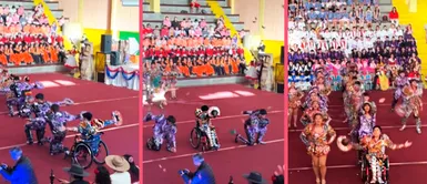 Joven en silla de ruedas brilla bailando caporales como un experto y escena se vuelve viral Joven discapacidad física deslumbra bailando caporales como un experto y escena se vuelve viral