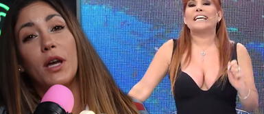 Magaly Medina vs Tilsa Lozano Magaly Medina da con palo a Tilsa Lozano por burlarse de ella en reciente entrevista