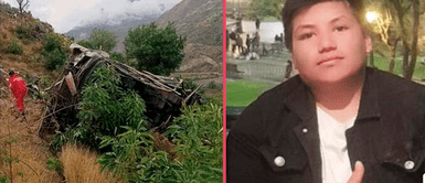 Joven se salvó de la muerte tras llegar tarde al bus que cayó a abismo en Huancavelica "Volví a nacer": joven se salvó de la muerte tras llegar tarde al bus que cayó a abismo en Huancavelica