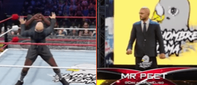 Mr. Peet aparece en videojuego y se hace viral. La sorprendente aparición de Mr. Peet en un videojuego de lucha libre: "La gente quiere verme siempre"
