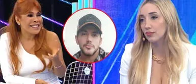 Romina Gachoy y Magaly Medina Magaly Medina brinda consejo a Romina Gachoy tras ruptura con Jean Paul