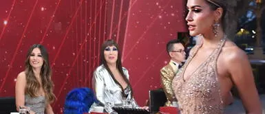Milett Figueroa molesta con jurado Milett Figueroa enfurece contra conductores argentinos: "No estoy participando por el amor de alguien"