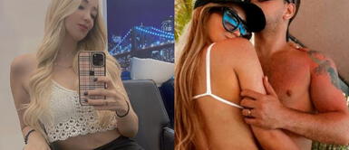 Romina Gachoy con look blanco Romina Gachoy revela el detalle íntimo que lo separó de Jean Paul Santamaría en inmaculado look