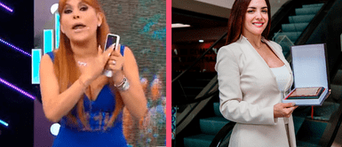 Magaly Medina arremete contra Rosangela por dar conferencia sobre marketing: “Les enseño a limpiar el celular” Magaly Medina arremete contra Rosangela por dar conferencia sobre marketing: “Les enseño a limpiar el celular”