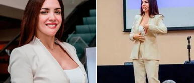 La 'Chica Selfie' pasa roche en conferencia sobre el marketing con consejos inusuales ¿Por qué se ríen? La influencer Rosángela revela estrategias inusuales en marketing y provoca furor