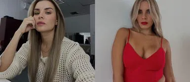 Fiorella Rétiz con vestido cut out Fiorella Rétiz la rompe en ‘La casa de Magaly’ con atrevido vestido gobernado por las aberturas