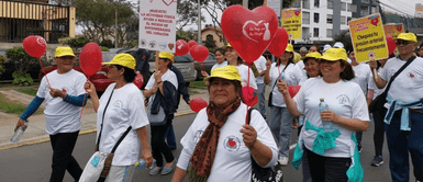 Caminata por el Día Mundial del Corazón Día Mundial del Corazón: las enfermedades cardiovasculares entre las principales causas de muerte en el Perú