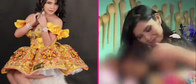 Yarita Lizeth y los tremendos regalos que le dio a dos humildes niñas La artista Yarita Lizeth cambia la vida de dos humildes niñas que luchan por sobrevivir cantando sus temas en los autobuses