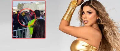 Yahaira Plasencia Yahaira Plasencia llega a presentación rodeada de guardaespaldas pero nadie se le habría acercado