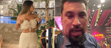 Aldo Miyashiro y Fiorella Retiz fueron protagonistas de 'ampay'. ¿Aldo Miyashiro y Fiorella Retiz de nuevo juntos? Filtran nuevo VIDEO tras 'ampay' en la casa de Óscar del Portal