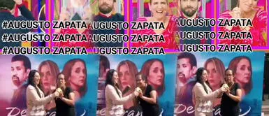 Rodrigo González y Gigi Mitre estallan en carcajadas Señora aprovecha las cámaras de "Amor y Fuego" para denunciar pensión alimenticia a su expareja