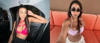 Samahara Lobatón con overol Samahara Lobatón supera todos los límites con un look en tonos beige gobernado por el corduroy