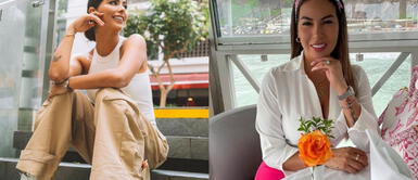 Pamela López e Ivana Yturbe looks Ivana Yturbe y Pamela López dan cátedra de sensualidad luciéndose con looks de cuero y flores