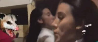 Samahara Lobatón huye de los reporteros Samahara Lobatón y su insólita reacción con reportero tras expresiones racistas