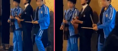 Escolares cusqueños cantan en las calles para su viaje de promo “Eso sí es compañerismo”: Escolares cusqueños cantan en las calles para su viaje de promo