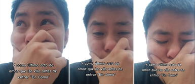 Mujer y su desgarrador último mensaje a su novio antes de entrar en coma: "Te amaré en esta vida y en las siguientes" Mujer y su desgarrador último mensaje a su novio antes de entrar en coma: "Te amaré en esta vida y en las siguientes"