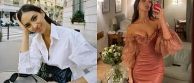 Natalie Vértiz look lentejuelas Natalie Vértiz se roba el show en París luciendo exclusivo vestido disco de H&M y Paco Rabanne